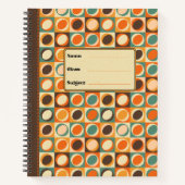Boho Geïnspireerd Notebook Met College Regels A Notitieboek (Voorkant)