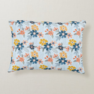 Boho geïnspireerde bloem patroon accent kussen