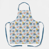Boho geïnspireerde Flower Pattern Schort (Voorkant)