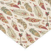 Boho-geïnspireerde veren pijlen tafel runner accen lange tafelloper (Hoek)