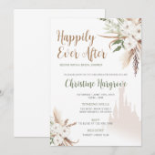 Boho gelukkig ooit na Vrijgezellenfeest Kaart (Voorkant / Achterkant)