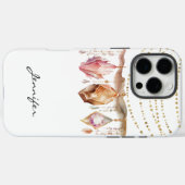 Boho Gem Native Amerikaanse iPhone Case-Mate iPhone Case (Achterkant (horizontaal))
