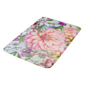 Boho gemengde florale Lily wildbloemen zomer Badmat (Gekanteld)