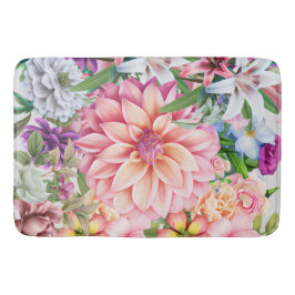 Boho gemengde florale Lily wildbloemen zomer Badmat