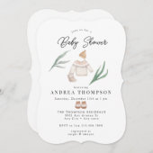 Boho Gender Neutral Baby shower Kaart (Voorkant / Achterkant)