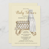 Boho Gender Nursery Baby shower Kaart (Voorkant / Achterkant)