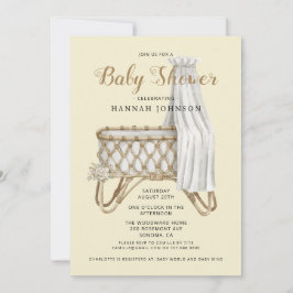 Boho Gender Nursery Baby shower Kaart
