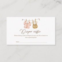 Boho Gender Reveal Kleding Luier Raffle