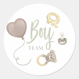 Boho Gender Team Boy onthult Stickers