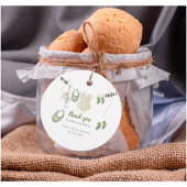 Boho Genderneutraal Baby Rustieke Douche Bedankjes Labels