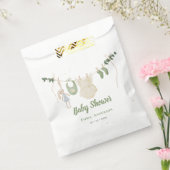 Boho Genderneutraal Baby Rustieke Douche Bedankzakje (Gezegeld)