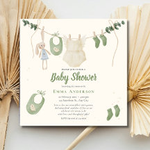 Boho Genderneutraal  Baby Rustieke Douche