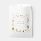 Boho Genderneutraal  Babykleding Douche Bedankzakje (Voorkant)