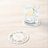 Boho Genderneutraal Babykleding Douche Kartonnen Onderzetters (Insitu)