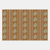 Boho Geo Botanische Gift Wrap Sheets Inpakpapier Vel (Voorkant 3)