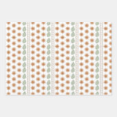 Boho Geo Botanische Gift Wrap Sheets Inpakpapier Vel (Voorkant)