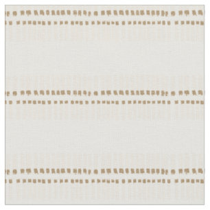 Boho geo simpele lijnen beige wit rustiek stof