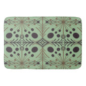 Boho Geometric Arrow Mint Pattern Badmat (Voorkant)