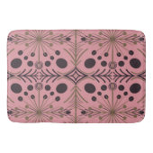 Boho Geometric Arrow roze patroon Badmat (Voorkant)