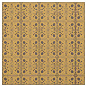 Boho Geometric Arrow Yellow Pattern Stof (Swatch)
