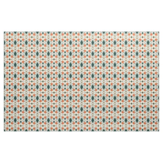 Boho Geometric Colorful Diamond Pattern Stof (Fat Quarter)