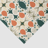 Boho Geometric Colorful Diamond Pattern Tissuepapier (Detail)