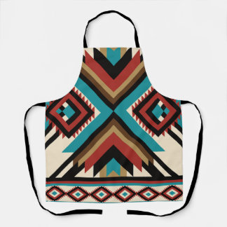Boho Geometric Schort
