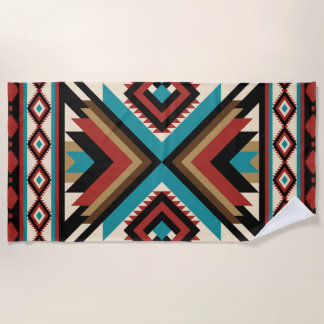 Boho Geometric Strandlaken