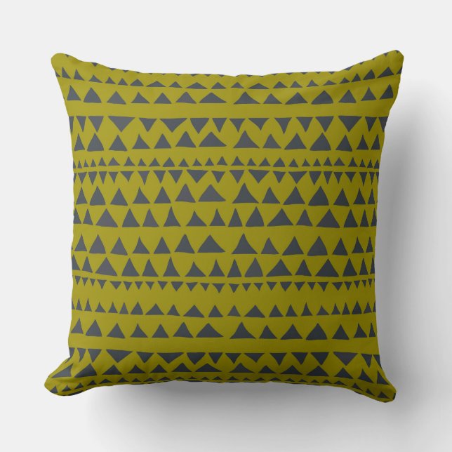 Boho Geometric Tribal Print Cushion Patroon Kussen (Voorkant)