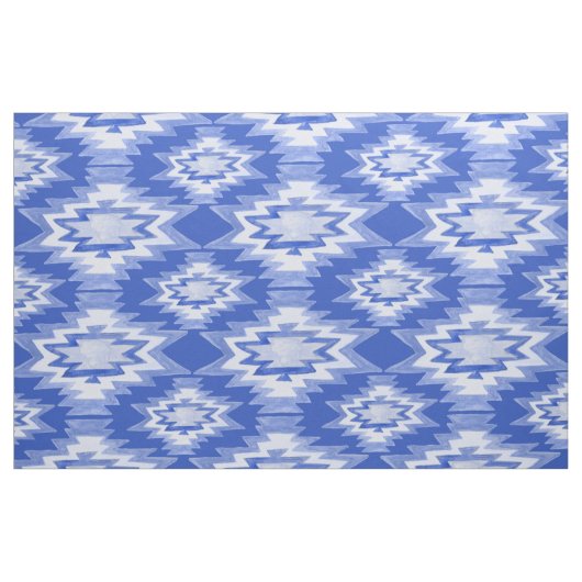Boho Geometric Waterverf Pattern Stof (Fat Quarter)