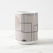 Boho Geometrie Morphing 15 oz Magische Mok (Midden)