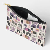 Boho geometrisch abstract patroon etui (Open)