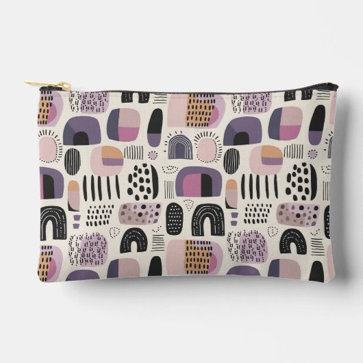 Boho geometrisch abstract patroon etui (Voorkant)
