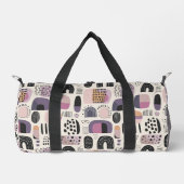 Boho geometrisch abstract patroon plunjezak (Voorkant)