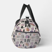 Boho geometrisch abstract patroon plunjezak (Rechts)