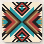 Boho Geometrisch Bier Onderzetter (Voorkant)