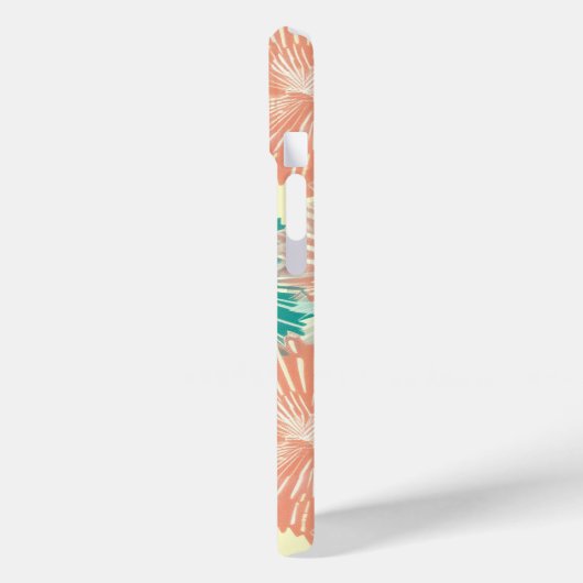 Boho Geometrisch Bloemen Naadloos Case-Mate iPhone Case (Achterkant / Links)