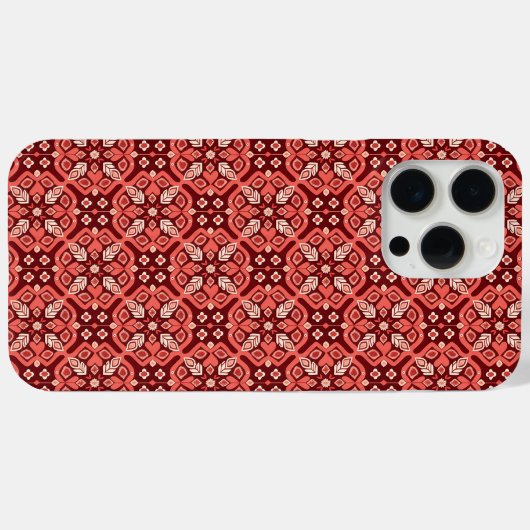  Boho geometrisch bloemenpatroon Case-Mate iPhone Case (Achterkant (horizontaal))