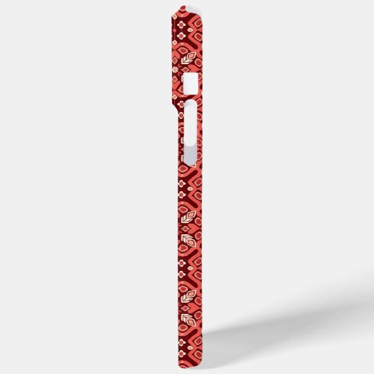 Boho geometrisch bloemenpatroon Case-Mate iPhone Case (Achterkant / Links)