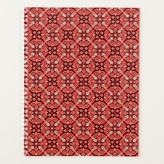 Boho geometrisch bloemenpatroon Planner