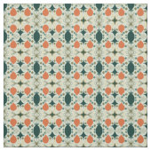 Boho Geometrisch Diamant Mint Patroon Stof (Swatch)