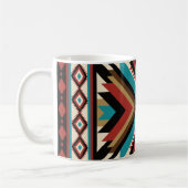 Boho Geometrisch Koffiemok (Links)