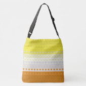 Boho Geometrische Funky Abstracte Maverique Pride Crossbody Tas (Achterkant)