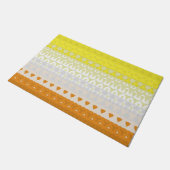 Boho Geometrische Funky Abstracte Maverique Pride Deurmat (Schuin)