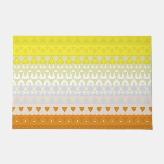Boho Geometrische Funky Abstracte Maverique Pride Deurmat (Voorkant)