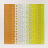 Boho Geometrische Funky Abstracte Maverique Pride  Legpuzzel (Horizontaal)