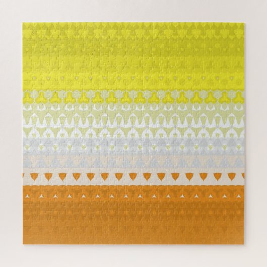 Boho Geometrische Funky Abstracte Maverique Pride  Legpuzzel (Verticaal)