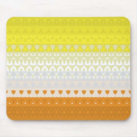 Boho Geometrische Funky Abstracte Maverique Pride Muismat (Voorkant)