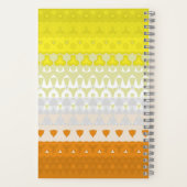 Boho Geometrische Funky Abstracte Maverique Pride Notitieboek (Achterkant)