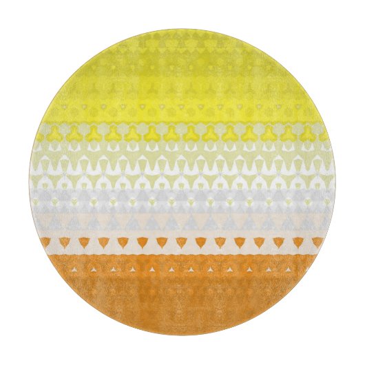 Boho Geometrische Funky Abstracte Maverique Pride Snijplank (Voorkant)
